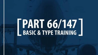 برنامج دراسة هندسة وصيانة الطائرات الكامل B1.B2